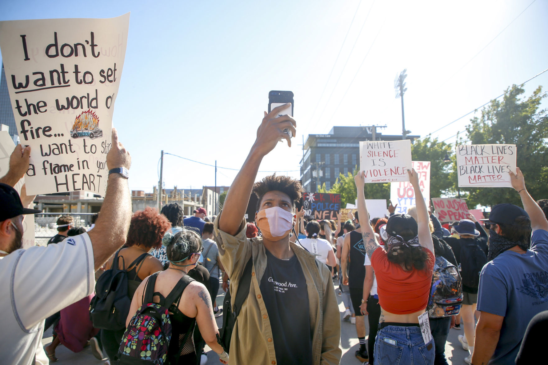 Protest March I-244